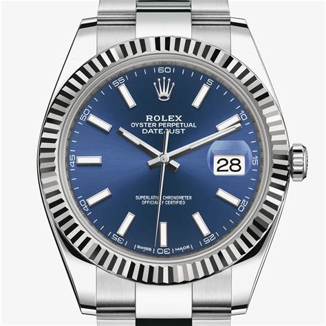 rolex datejust 41 bianco|rolex datejust 41 oystersteel.